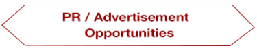 PR / Advertisement  Opportunities