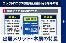 出展メリット・本展の特長